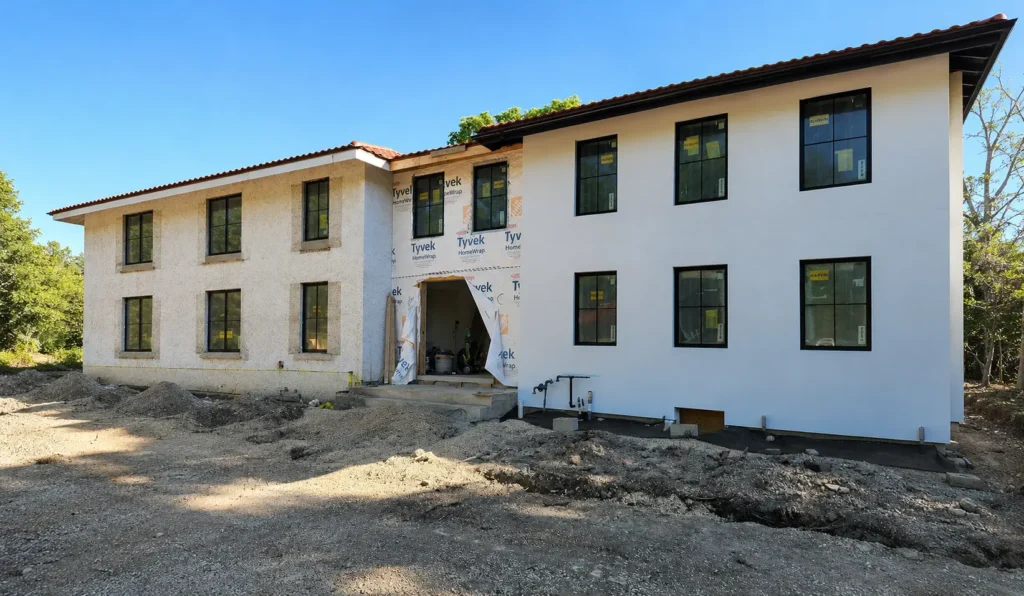 Energy-efficient windows being installed during a DuPage County home renovation.